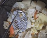Une image de l'étape 5 de Stoemp aux légumes d'hiver et œuf.