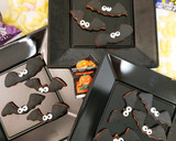 Foto del paso 9 de la receta: Galletitas Halloween: murciélagos terroríficos de chocolate