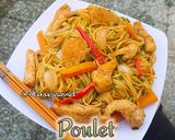 Une image de l'étape 7 de Nouilles Poulet Chow Mein.