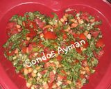 صورة لخطوة 9 من وصفة رز وفراخ بالخضار وسلطه