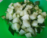 Foto del paso 5 de la receta: Filete de cerdo con salsa al jengibre y pepino salteado