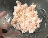 Hình bước làm 2 của món Ruốc Tôm cho bé ăn dặm
