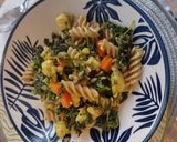 Foto del passaggio 6 della ricetta Fusilli con pollo,carote e cime di rapa 💕