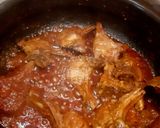 A picture of step 2 of Bhindi Gosht Salan / Mutton Okra Curry.