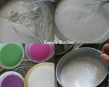 Foto langkah ke 2 dari resep Kue Lapis Beras(Tepung Beras).