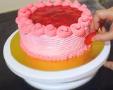 স্ট্রবেরি পেস্ট্রি কেক (strawberry pastry cake recipe in bengali) রেসিপির ধাপ 6 ছবি