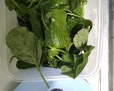 Foto langkah ke 1 dari resep Sayur bening bayam praktis.
