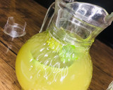 A picture of step 2 of Cucumber mojito🥒🍃🍋.