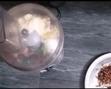 A picture of step 2 of Seekh kabab briyani.