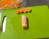 A picture of step 5 of Japanese New Year Daikon Pickles.