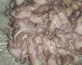 Foto langkah ke 1 dari resep Cumi Asin Petai Sambal Hijau.