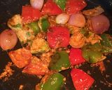 A picture of step 8 of Paneer Tikka Masala.