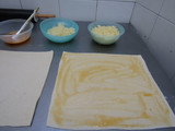 Palitos de hojaldre de queso