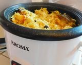 A picture of step 4 of Satvik PEACH Pulao.