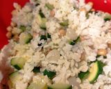 Foto del passaggio 6 della ricetta 25🧑🏻‍🍳Insalata di riso ceci e zucchine🥒