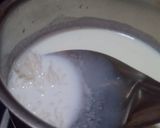 A picture of step 3 of Custard kheer (from leftover rice).