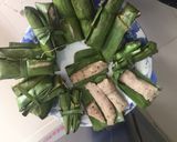 Hình bước làm 8 của món Chả Huế gói lá chuối