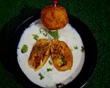 A picture of step 5 of Farali dahi pettis.