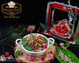 A picture of step 6 of Dhaniya Panjiri Prashad for janmastami.