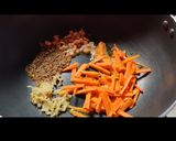 A picture of step 2 of Healthy Dalia pulao.