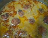 A picture of step 9 of Carrot kofta curry.