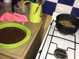 Brownie con naranjas confitadas 🍊Facilísimo y rápido