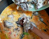 Foto langkah ke 5 dari resep Gulai Jantung Pisang dan Putih Telur.