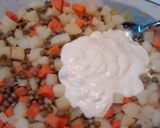 Foto del paso 9 de la receta: Ensalada rusa clásica con mayonesa casera