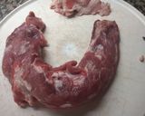 Foto del paso 1 de la receta: Solomillo a la mostaza express