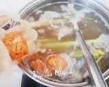 Hình bước làm 4 của món Bún giò heo