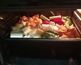 Foto del paso 3 de la receta Crema de verduras asadas con almendras picadas