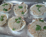 Foto del paso 6 de la receta: Vieiras rellenas de merluza y gambas