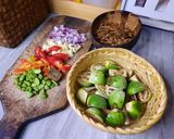 Foto langkah ke 2 dari resep Sambal Iris Terong Gelatik Teri.