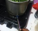 A picture of step 6 of Steamed spinach.