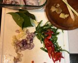 Foto langkah ke 1 dari resep Cumi cabe hijau.
