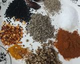 A picture of step 1 of Chany ki daal.