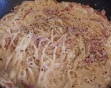 Foto del paso 4 de la receta: Espagueti a la carbonara rápida