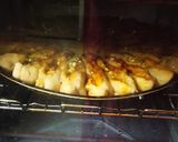 A picture of step 6 of Chana and Paneer stuffed whole wheat bread.