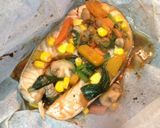 Foto del paso 9 de la receta Salmón en Papillote con salsa Teriyaki
