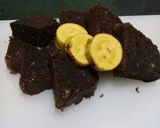 Foto langkah ke 8 dari resep Brownies pisang coklat.