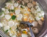 Foto langkah ke 4 dari resep Sup Jagung Bakso Ayam.