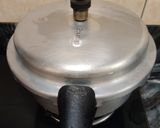A picture of step 2 of Little millet bisi bele bath.
