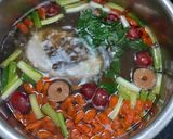 Foto langkah ke 4 dari resep Sup ikan gabus (pasca operasi).