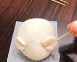 Hình bước làm 5 của món Làm bánh bao chuột xinh đón năm mới nào !