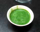 पालक फुदिना सेव रेसिपी चरण 1 फोटो