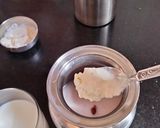 A picture of step 1 of Pink malai shake easy and quick.