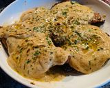 Sült sertéstarja/karaj kapros-tejfölös szósszal recept fázis 3 fotója