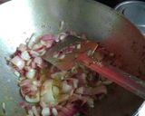 A picture of step 3 of "Kathal aloo sabji with Shrimp" (Jackfruit) #Cookpad.