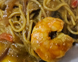 Foto del paso 6 de la receta: Spaguetini con langostinos en salsa de curry