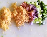A picture of step 1 of Carrot raita.